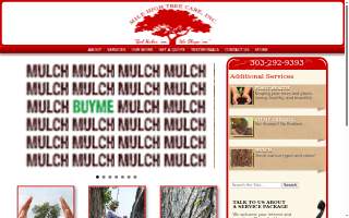 Mile High Tree Care Inc of Arvada website
