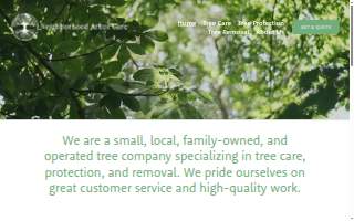 Neighborhood Arbor Care website