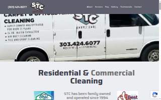 STC Carpet Care website