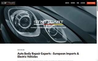 Stuttgart Auto Body Ltd. of Arvada website