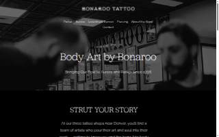 Bonaroo Tattoo website