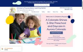 Children's Playland Early Learning Center website