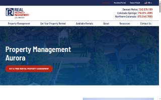 Colorado Realty and Property Management Denver website