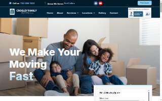 Crosley Family Moving LLC website