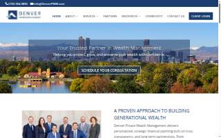 Denver Private Wealth Management website