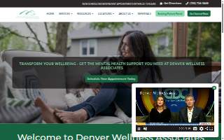 Denver Wellness Associates website