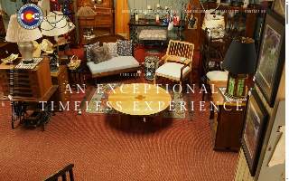 Heirlooms Antique Mall website