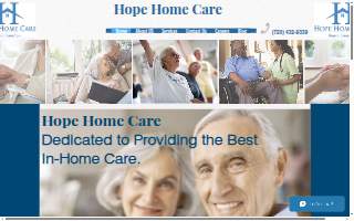 Hope Home Care Inc website