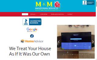 M&M Handyman Services LLC website