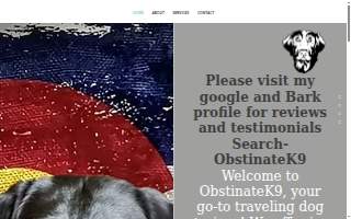 ObstinateK9 website