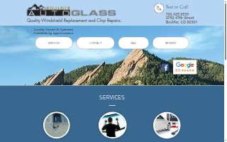 Boulder Auto Glass website