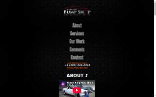 Boulder Bump Shop website
