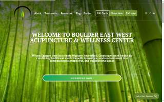 Boulder East West Acupuncture website