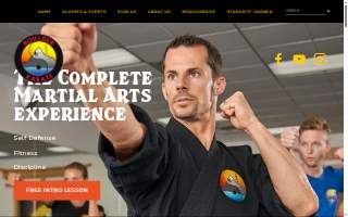 Boulder Karate website