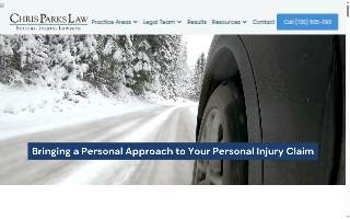 Chris Parks Law website