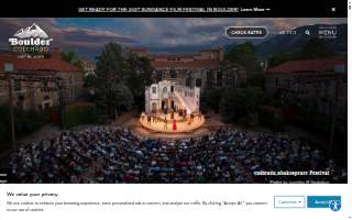 Colorado Events website