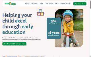 Commerce Children's Center website