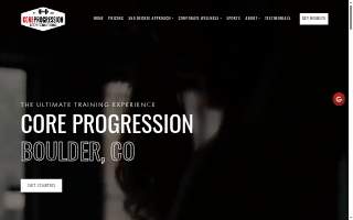 Core Progression Elite Personal Training of Boulder website