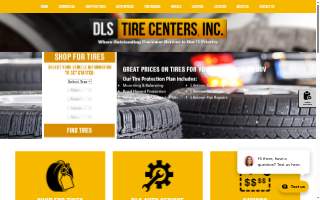 DLS Tire Centers, Inc. website