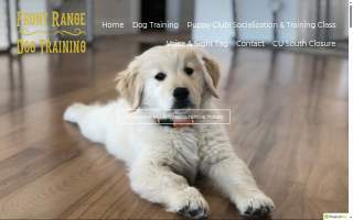 Front Range Dog Training website
