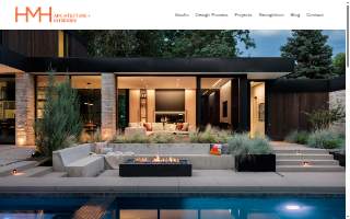 HMH Architecture + Interiors website