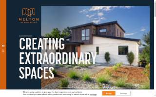 Melton Design Build website
