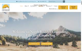 North Boulder Counseling website