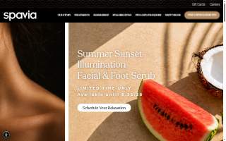 Spavia Park Meadows website