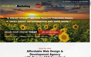 Swoboda Marketing - Web Design & Digital Marketing Services website