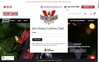 Victory Camera website