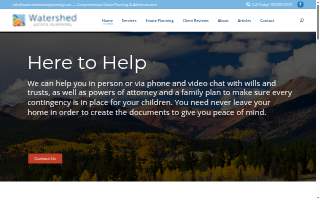 Watershed Estate Planning / Temkin Law LLC website
