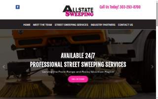Allstate Sweeping, Inc website