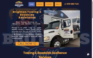 Los Brothers Towing website
