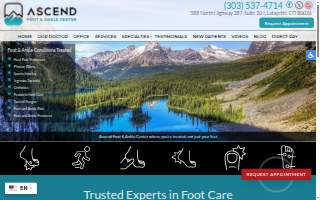 Ascend Foot & Ankle Center: Deann Hofer Ogilvie, DPM of Broomfield website