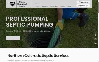 Black Diamond Pumping website