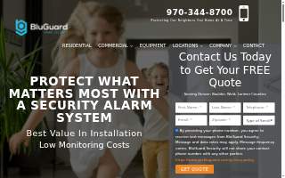 BluGuard Security website