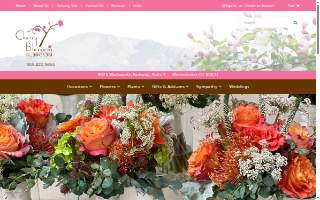 Cherry Blossoms Florist website