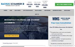 Colorado Car Accident & Injury Lawyers website