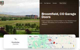 Colorado Garage Door Repair LLC website