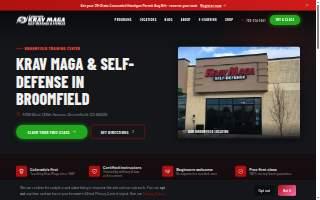 Colorado Krav Maga Broomfield website