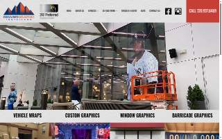 Denver Graphic Installers website