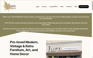 Furn Consignment LLC website