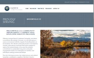 Haven Community Management website