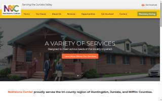 NuVision Eye Care website