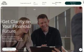 Peak Financial Management - Christian Financial Advisors website