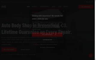 SVE Autobody Specialists website