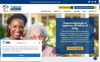 Talem Home Care & Placement Services of Broomfield CO website