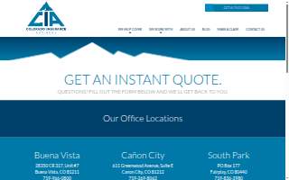 Colorado Insurance Advisors - Cañon City website