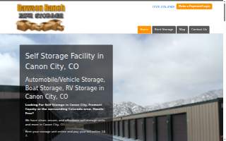 Dawson Ranch Mini Storage website