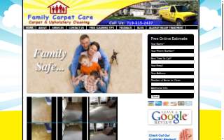 Family Carpet Care, LLC website